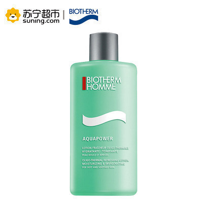 碧欧泉(BIOTHERM)男士水动力爽肤水200ml 补水保湿 净澈毛孔 新老包装随机发放