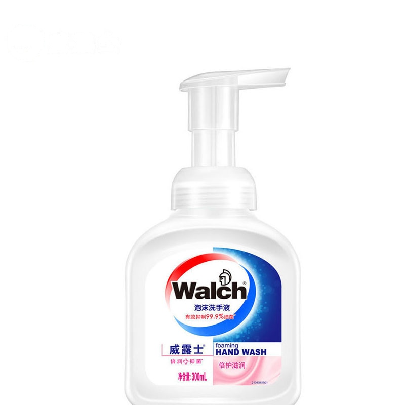 威露士(Walch) 泡沫抑菌 倍护滋润 洗手液 300ml (单位:瓶)