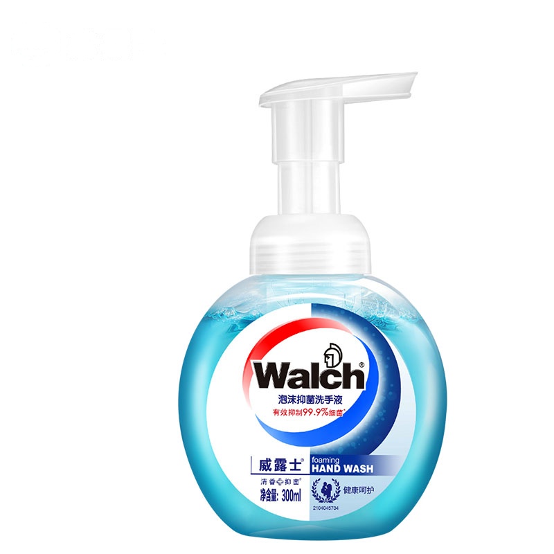 威露士(Walch) 泡沫抑菌 健康呵护 洗手液 300ml (单位:瓶)