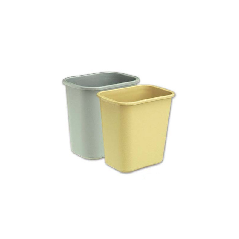 超宝 阻燃椭圆花纹垃圾桶 B-236A