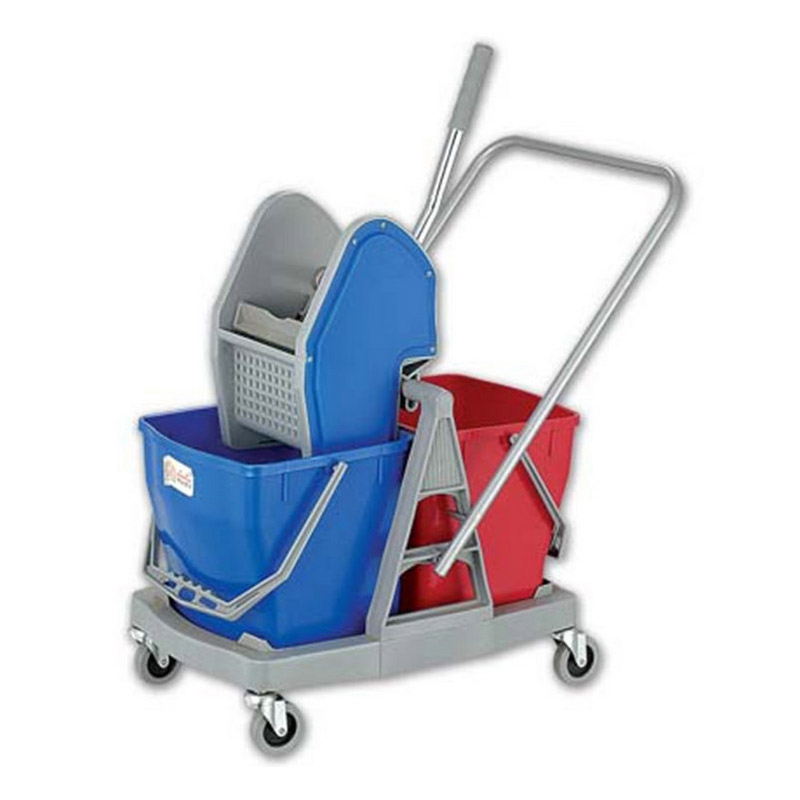 超宝 下压式双桶榨水车 红蓝 B-045