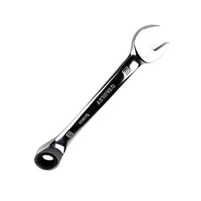 工具库 史丹利Stanley 公制精抛光棘开两用快扳10mm