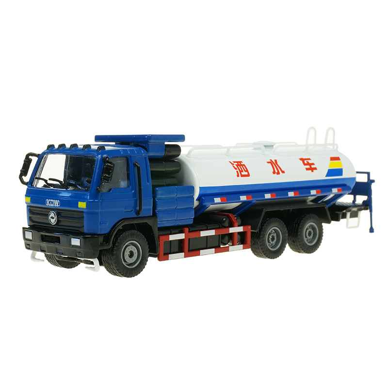 凯迪威1:50 绿水洒水车 合金玩具工程车 儿童仿真玩具 正品授权礼盒装625042