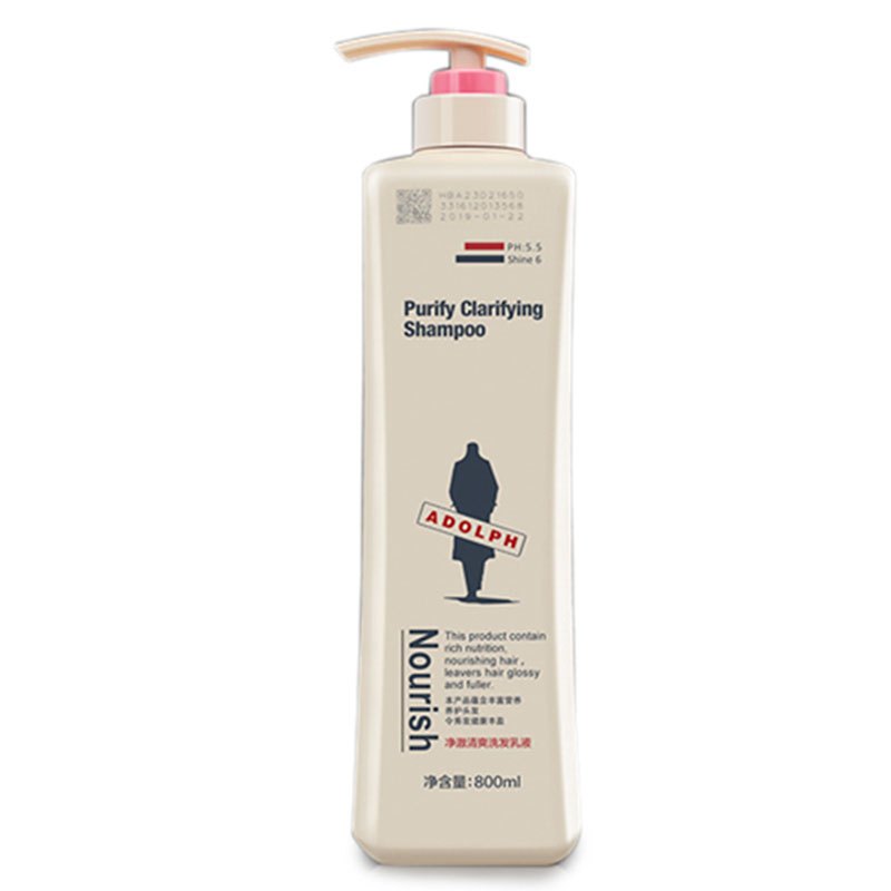 阿道夫(ADOLPH) 控油清爽 洗发乳液 800ml（单位：瓶）