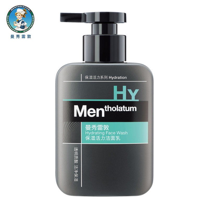 曼秀雷敦(MENTHOLATUM) 男士保湿活力 洁面乳 150ml(单位:瓶)