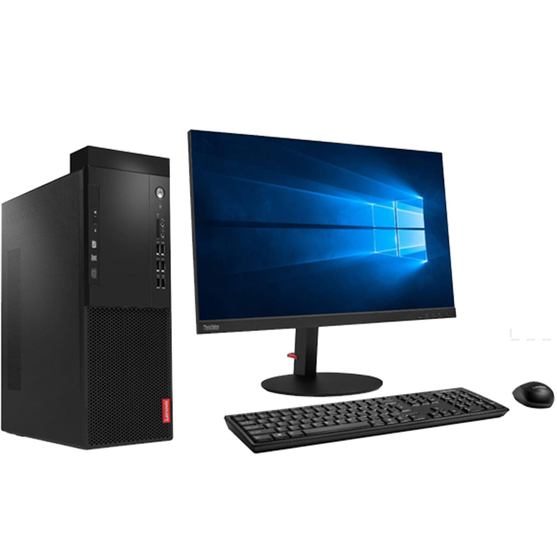 联想(lenovo)启天M410台式主机20英寸显示器(I3-71004G500G3年保修)