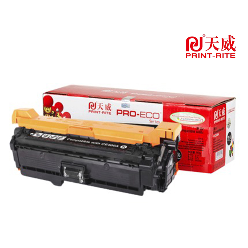天威 CE400A 硒鼓带芯片 适用惠普HPm551 M575dn 佳能7780 黑色 专业装 5500页