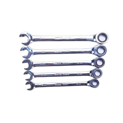 工具库 世达SATA 全抛光两用快扳5.5MM 43220