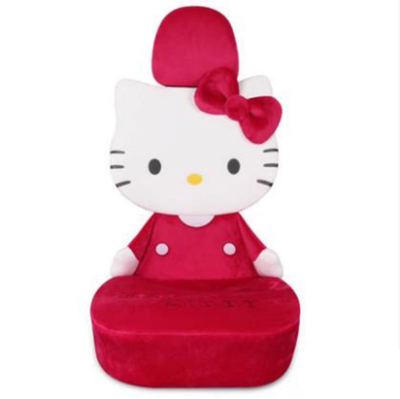 Hello kitty凯蒂猫汽车用品 正版冬季汽车座垫车用座套女士可爱卡通坐垫专车专用奥迪A4 A5