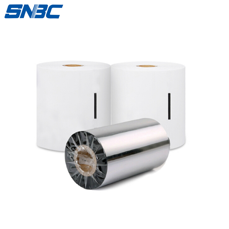 新北洋(SNBC)BST-2008E/ER/S证卡 复印纸 红章版 2卷复印纸105*80mm +1卷碳带三件套装