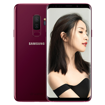 SAMSUNG/三星 Galaxy S9+(SM-G9650/DS) 6GB+128GB 勃艮第红 全网通移动联通电信4G手机