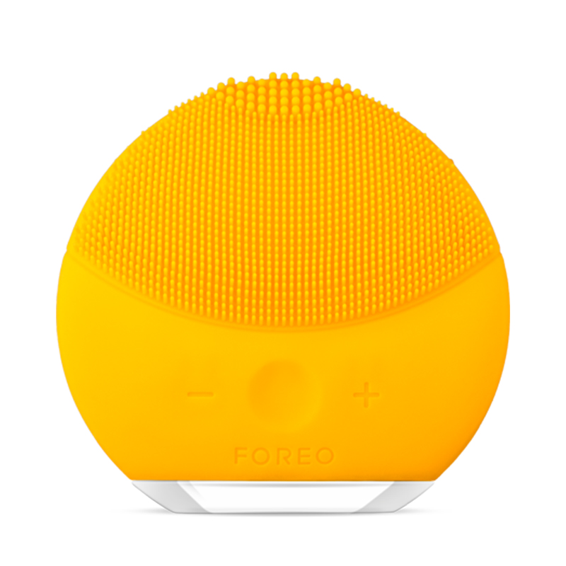 斐珞尔(FOREO) 美容器 LUNA mini2 露娜 毛孔清洁美容 中性肌肤 支持内置电池充电式 黄色 洁面仪