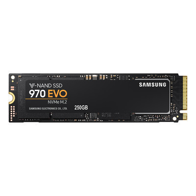 三星(Samsung) 970EVO系列 250G M.2接口 NVME 台式组装机SSD固态硬盘