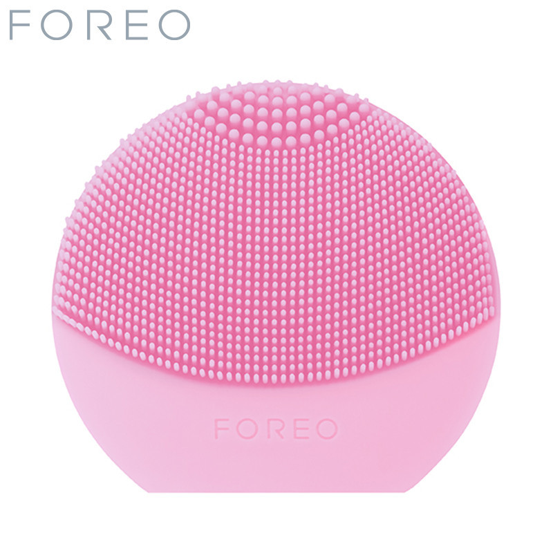 斐珞尔(FOREO) 美容器 Luna play plus露娜玩趣增强版 清洁毛孔 美容洗脸 可换电池 洁面仪粉红色