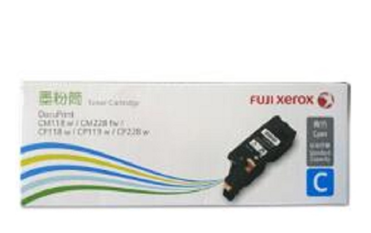 富士施乐(FUJI XEROX)CT202261 CM118w/CM228fw/CP118w青色墨粉筒
