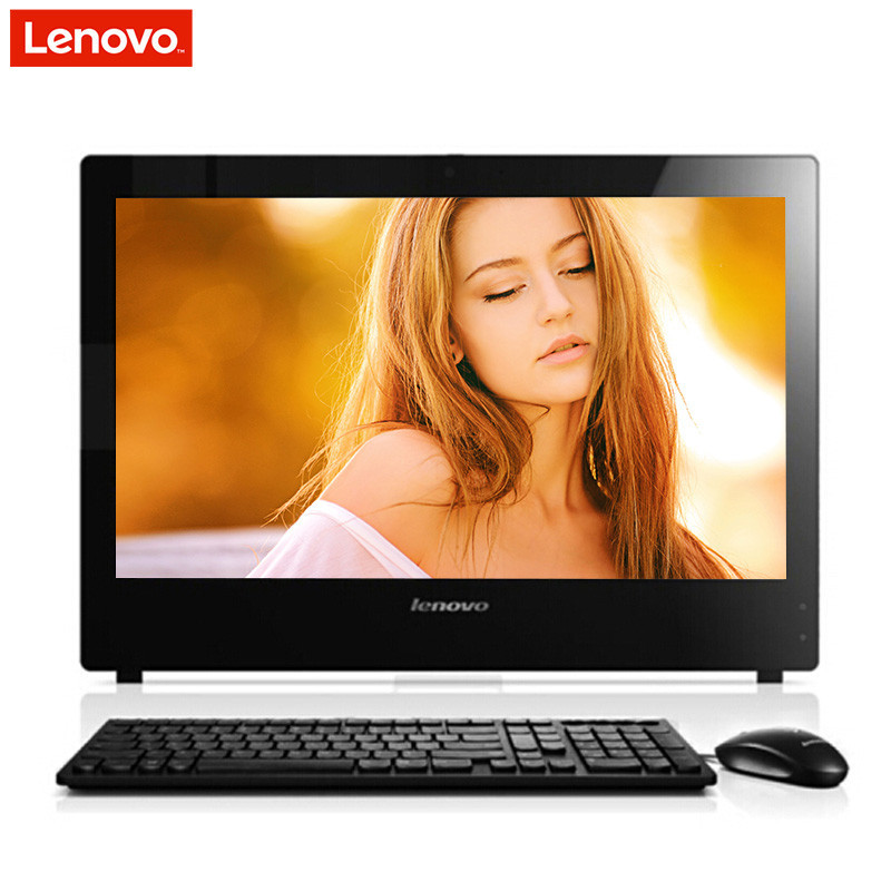 联想(Lenovo)扬天S4150 21.5英寸一体机电脑(i3-7100/4G/1TB/2G/DVD/黑色)