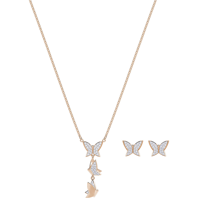 SWAROVSKI Lilia Set.CRY/ROS 金色