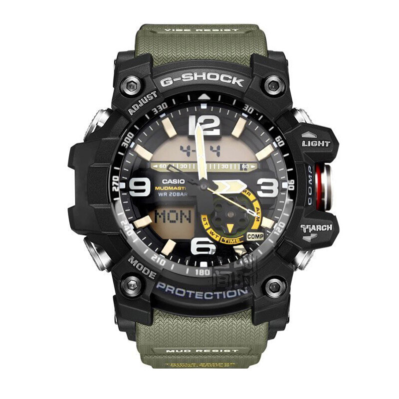 卡西欧(CASIO)手表 G-SHOCK系列 多功能运动 200米防水 电子男士手表GG-1000-1A3