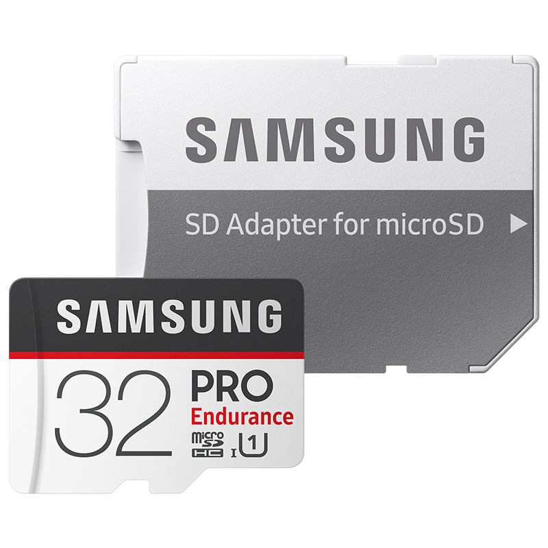 三星(SAMSUNG) 32G microSDHC UHS-1 4K高清 行车记录仪 高度耐用视频监控存储卡 TF卡