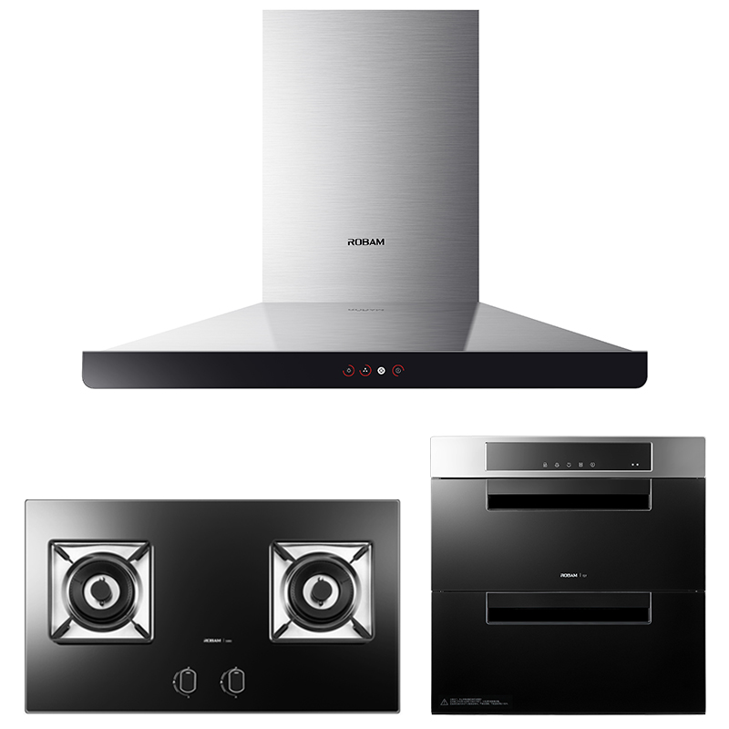 老板(ROBAM)20立方欧式烟灶套餐CXW-220-66A1H+56B0+727(天然气)触控式油烟机燃气灶
