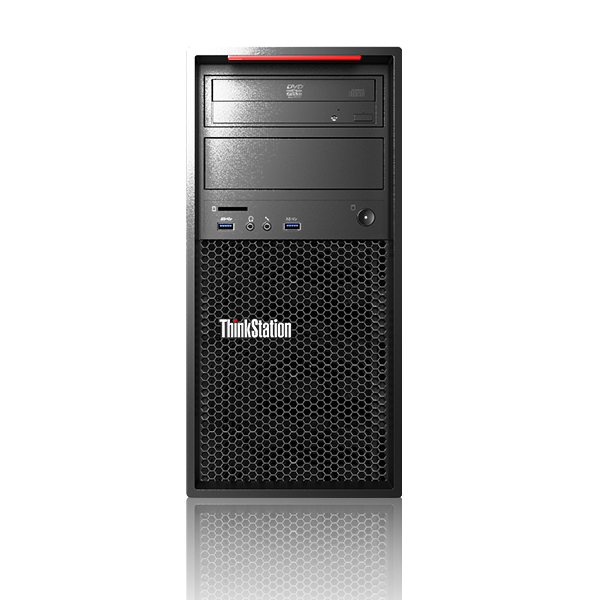 Lenovo 30BGA01300 图形工作站(E3-1230V6 8G 1T 2G独显 DVD刻录 黑)