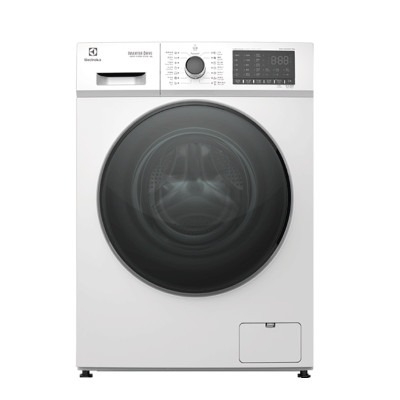 伊莱克斯 EWF12832SW 8KG 家用滚筒变频洗衣机 96℃高温消毒洗 高温桶自洁15分钟快洗 高位开门 自动消泡