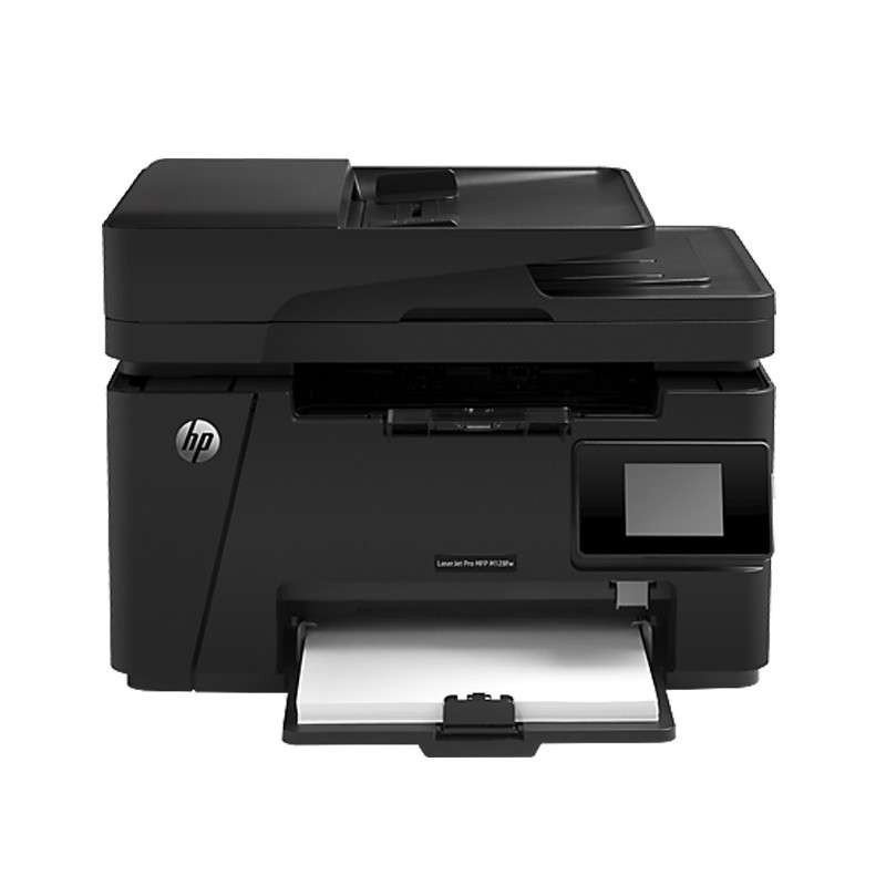 惠普 HP LaserJet Pro MFP M128fw 无线网络黑白激光打印机一体机(打印复印扫描传真)