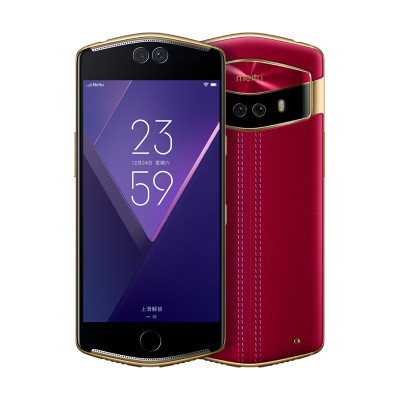 [12期免息]Meitu/美图 美图V6 6GB+128GB 京城红 移动联通电信4G全网通手机 自拍美颜 女性拍照
