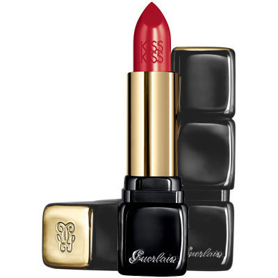 娇兰(GUERLAIN)亲亲口红唇膏黑管系列#326 LoveKiss 3.5g 美艳复古显色红色系