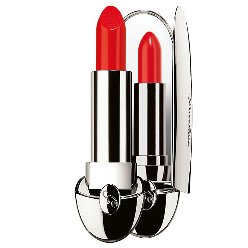 娇兰(GUERLAIN) 臻彩宝石小镜子系列口红唇膏 3.5g #71 Girly 保湿 显色不易脱妆淡化唇色 红色系