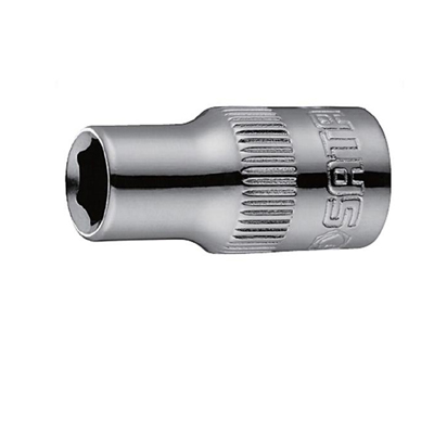 工具库 世达SATA 6.3MM系列6角公制套筒4MM 11302