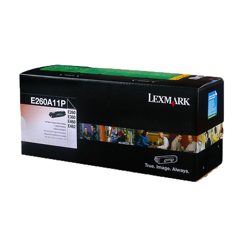 利盟(Lexmark) E260A11P 原装正品 黑色粉盒E260/360/460/462dn E260A11P(约3