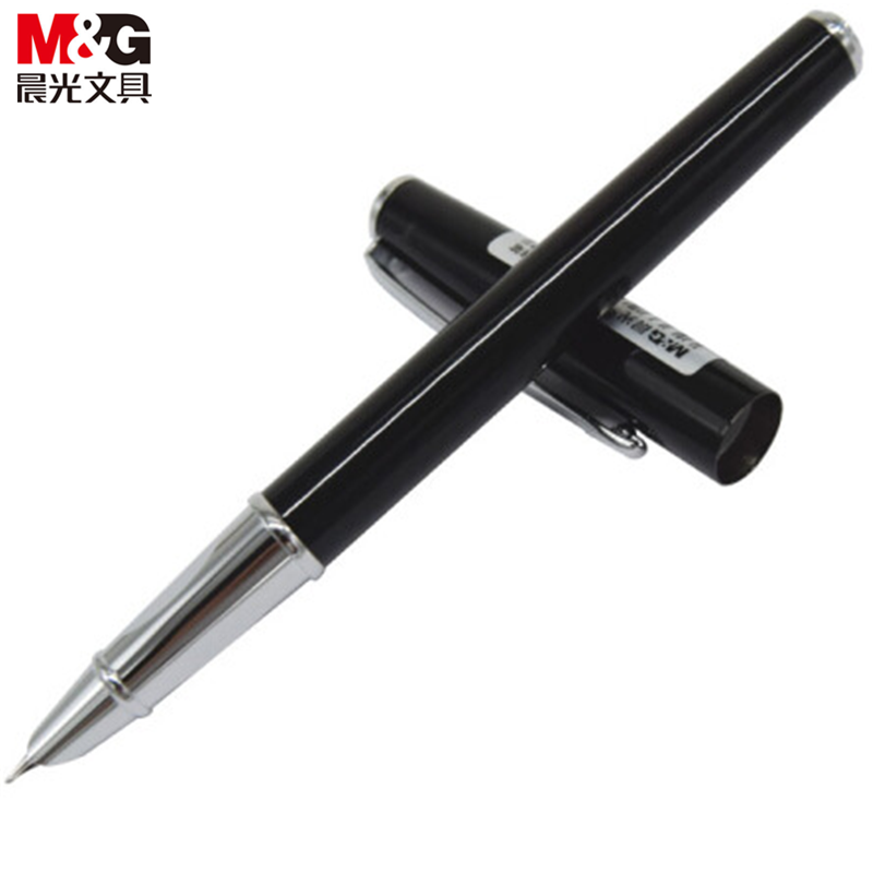 晨光(M&G)AFP43906-金属钢笔礼盒装原木钢笔金属钢笔抽水式多彩笔杆学生钢笔 包尖