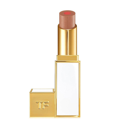 汤姆福特(Tom Ford)Moisturecore白管双色夹心系列唇膏口红3g #02Mustique不易脱妆裸色系