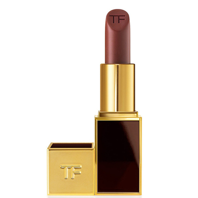 汤姆福特(Tom Ford)黑金黑管唇膏口红 3g #50 So Vain 棕色系 TF口红显色不易脱妆