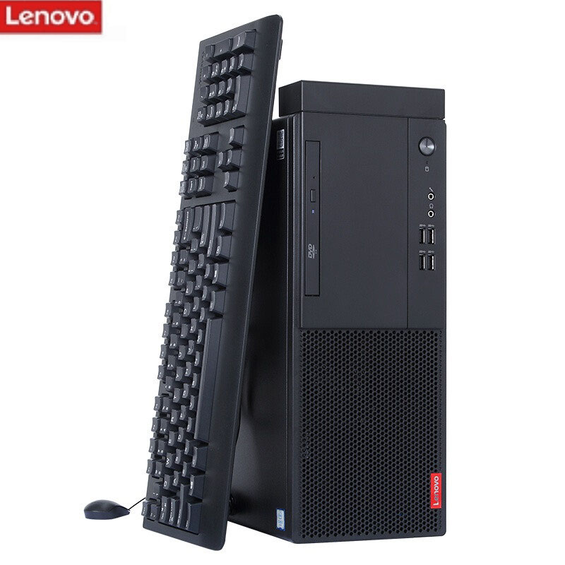 联想(Lenovo) 台式机 启天B415 商用办公 i5 电脑主机 I5-7500 4G 1T+128G固态+独立显卡
