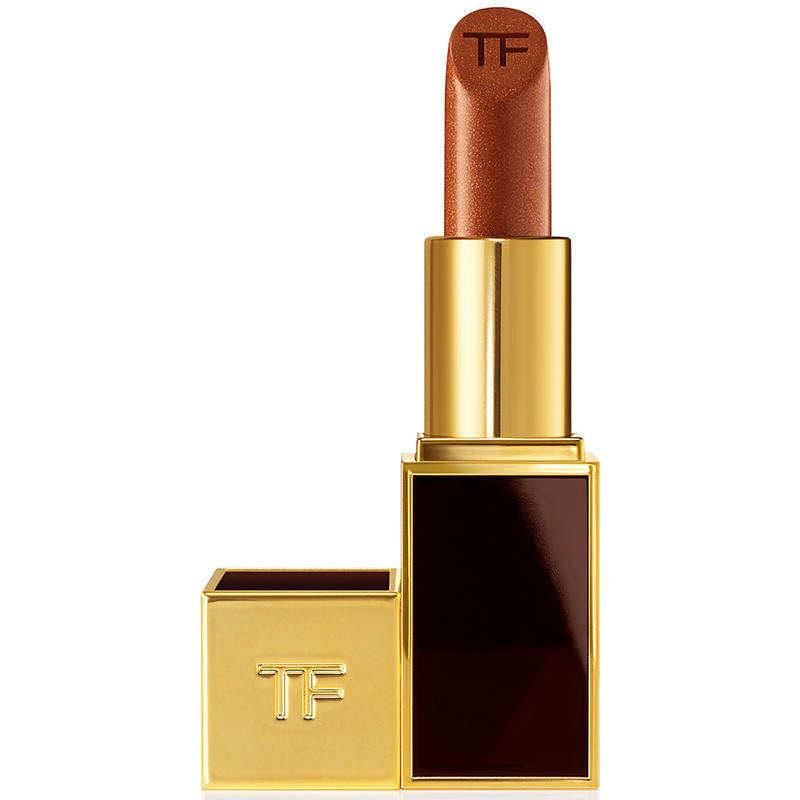 汤姆福特(Tom Ford)黑金黑管唇膏口红 3g #37 Seventh Sin 金红色 红色系显色不易脱妆