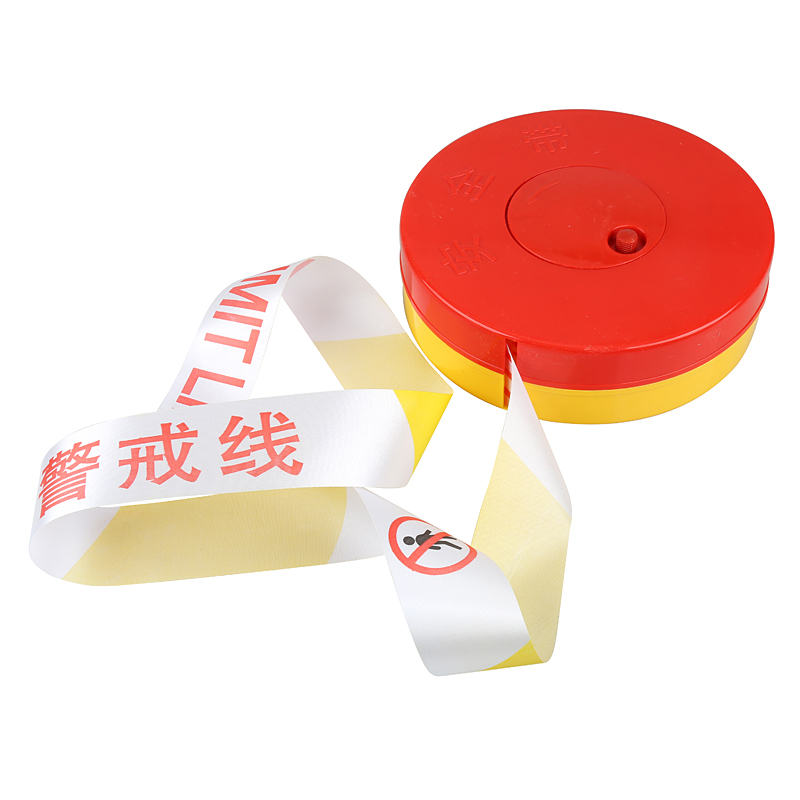 赛拓(SANTO)2016 盘式警示带125米 盒装警戒带 隔离带交通警示带工地安全带