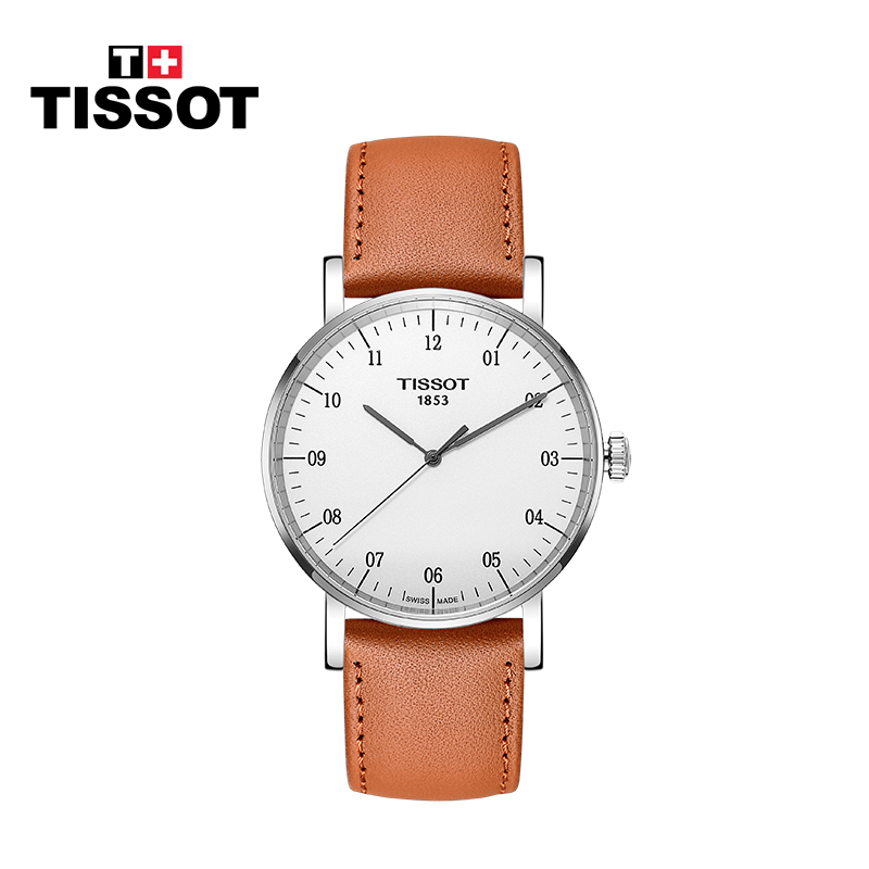 瑞士TISSOT 天梭 俊雅系列 简约石英男表T109.610.16.037.00