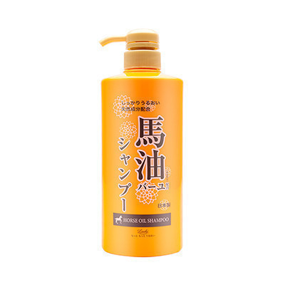 日本进口北海道LOSHI马油洗髮露 600ml