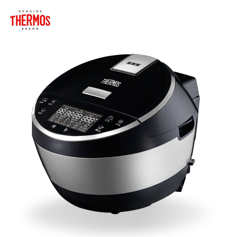 膳魔师(THERMOS)电饭煲EHA-4152E 智能3D加热预约 5L大容量 陶晶内胆 三维立体加热电饭煲 膳魔師