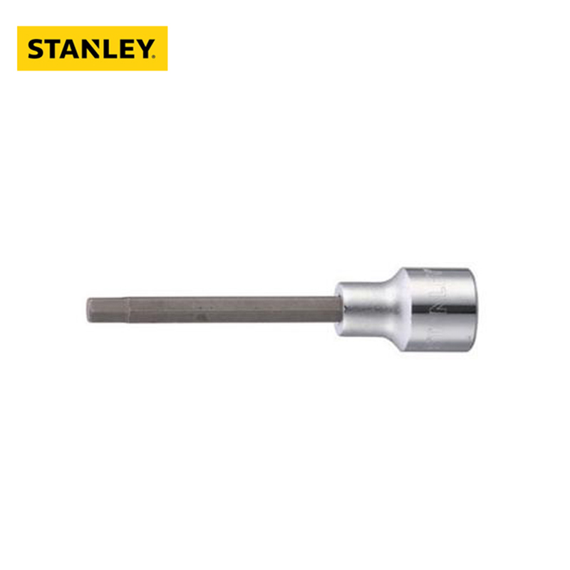 史丹利(Stanley)12.5MM系列100mm长6角旋具套筒8mm 89-203-1-22
