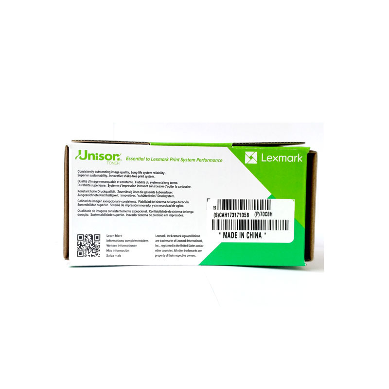 利盟CS310dn/CS410dn粉盒 70C8HYE黄色(约3000页)