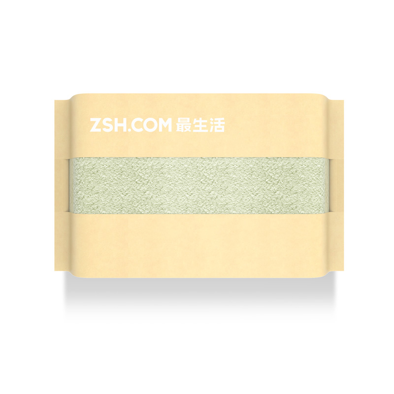 最生活浴巾 浅色系列 100%棉580g 浅绿色/本白色/卡其色/灰蓝色