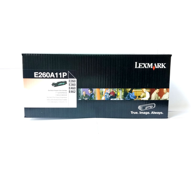 利盟E260dn粉盒E260A11P黑色标准容量(约3500页)