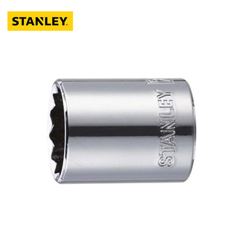 史丹利(Stanley)12.5MM系列公制6角标准套筒25mm 86-525-1-22