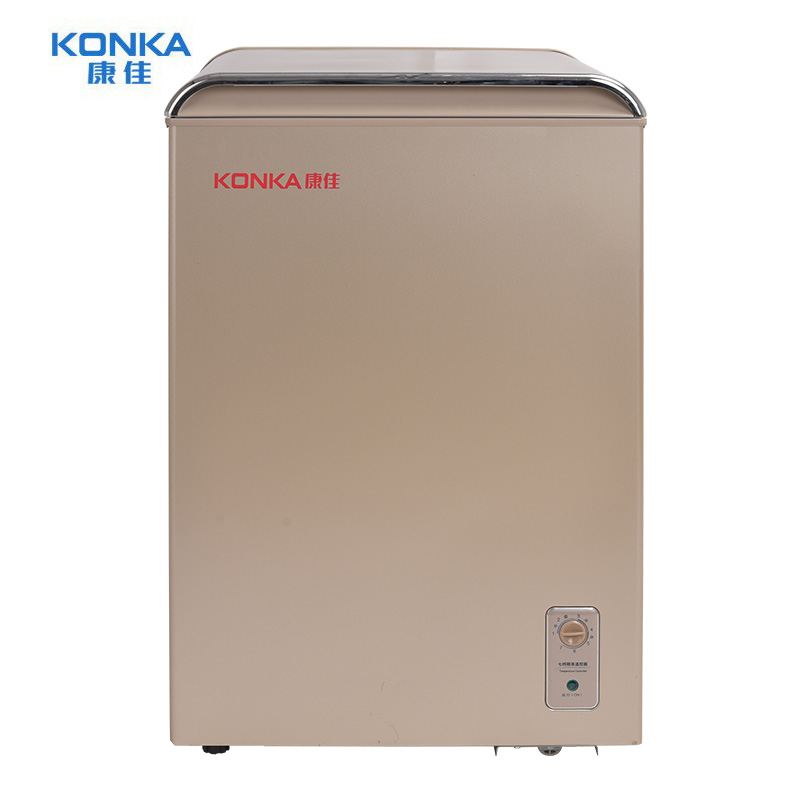 康佳(KONKA)330升冷藏冷冻冷柜 时尚 家用顶开式冰柜BD/BC-330DTH