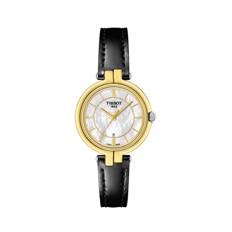 瑞士品牌 TISSOT 天梭 弗拉明戈系列 简约女士石英表 女表 T094.210.26.111.00
