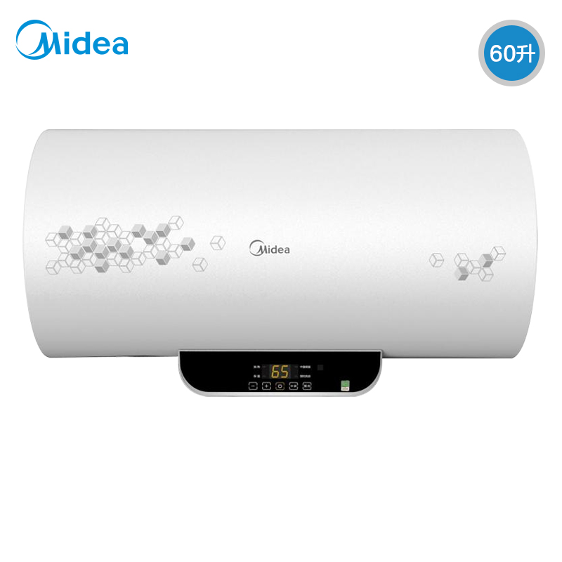 美的(Midea)60升电热水器 F60-21BA1(HY) 2100W 一键中温保温