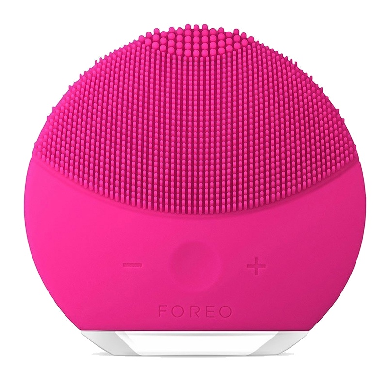 [luna mini 2]斐珞尔(FOREO) 露娜迷你第二代硅胶洁面仪器 娇红色 深层清洁 祛痘去粉刺